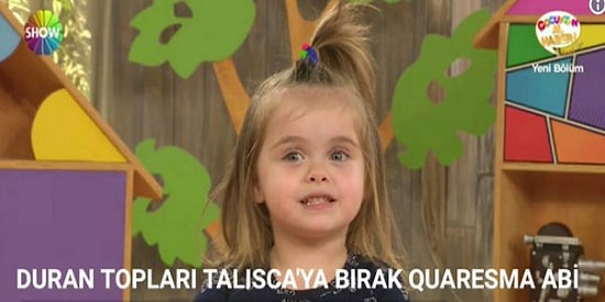 Boyundan Büyük Bilmiş Laflar Etmesiyle Fenomen Olan Çakıl Bebek Nisan'a Yapılmış 14 Caps