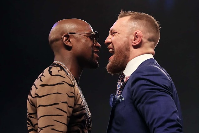 14 Temmuz 2017 günü boks ve MMA karşı karşıya geldi, Floyd Mayweather Jr ve Conor McGregor FACE-OFF!