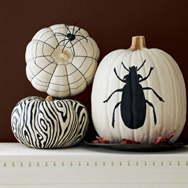 6. Черно-белые тыквы