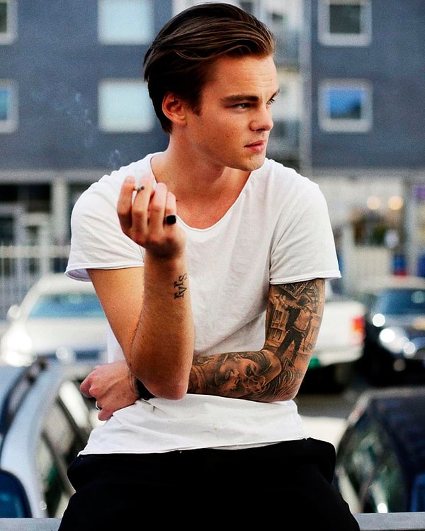 8. Фото Леонардо Ди Каприо в молодости?