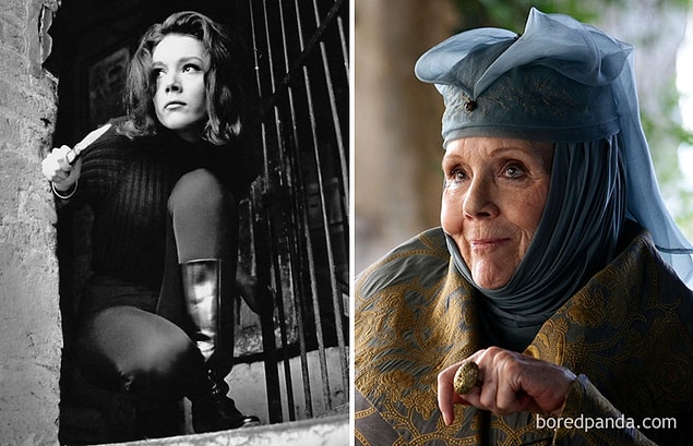 2. Lady Olenna olarak bildiğimiz efsanevi Diana Rigg. (1961)