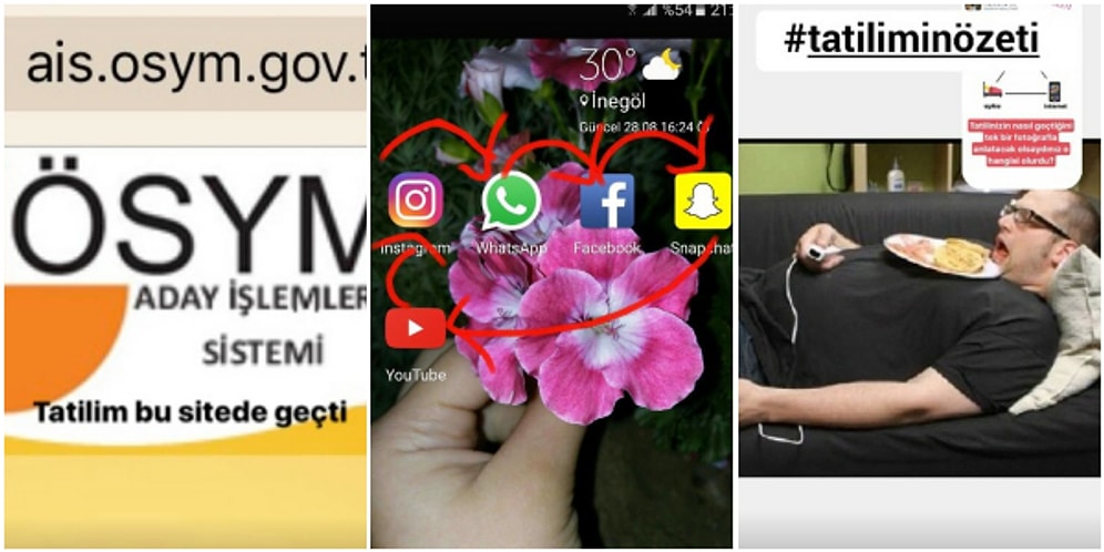 Yemek, Uyku, Telefon: Tatilinin Nasıl Geçtiğini Tek Bir Fotoğrafla Anlatmış 27 Takipçimiz 🏝