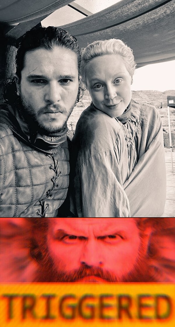 7. Когда Джон подкатывает к твоей большой бабе