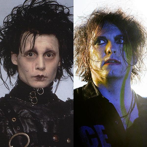 8. Makas Eller (1990) - Edward'ın saçları için The Cure müzik grubundan Robert Smith'in saçları baz alındı.