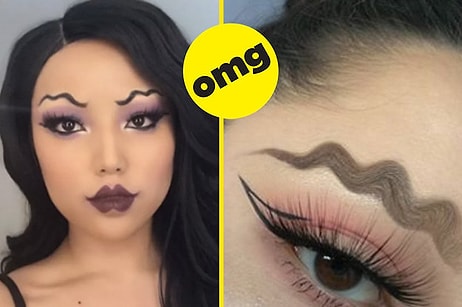 Безумие продолжается: в сети набирает популярность тренд на "волнистые брови"