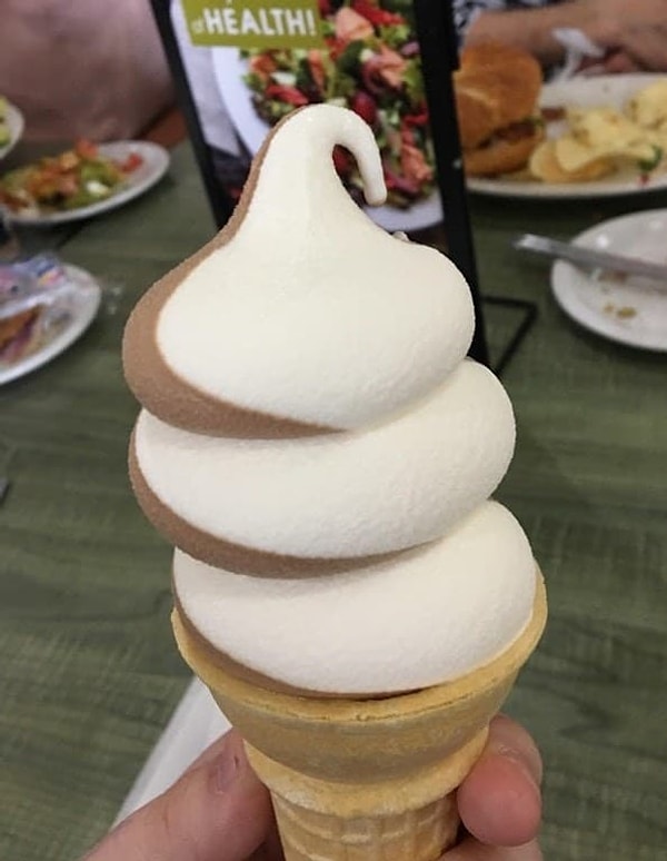 А теперь насладитесь этим рожком - вы его заслужили