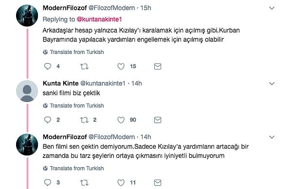 Tabii böyle bir videoda Kızılay'ın ve Türkiye Cumhuriyeti yazısının bu kadar ön planda olması bazı komplo teorilerini de beraberinde getirdi.