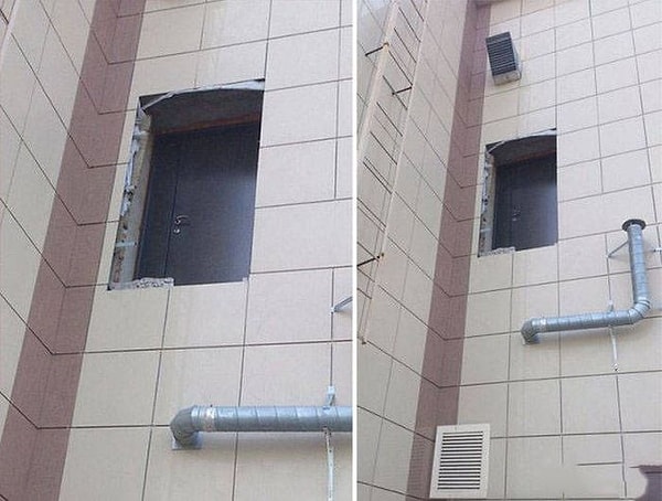 11. Через эту дверь, наверное, выходят уволенные сотрудники