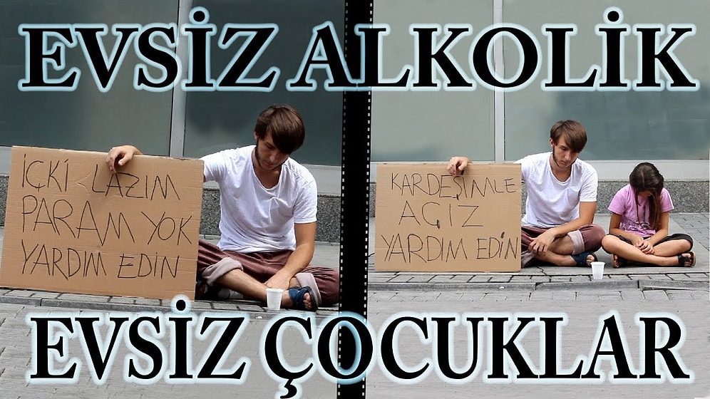 Türkiye'de Aç Olduğu İçin Dilenen İnsan vs Alkol İçin Dilenen İnsan