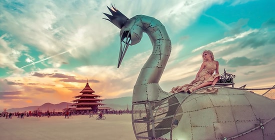 Фестиваль Burning Man 2017: чистое безумие под палящим солнцем пустыни