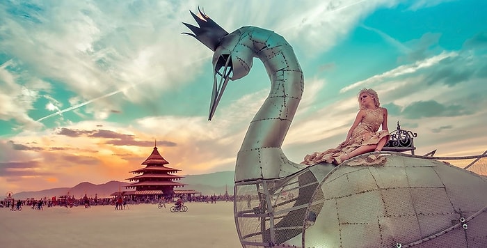 Фестиваль Burning Man 2017: чистое безумие под палящим солнцем пустыни