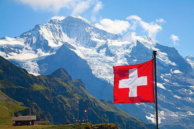 1. Kolay bir soruyla başlayalım, hangisi İsviçre'nin resmi dillerinden birisi değildir?