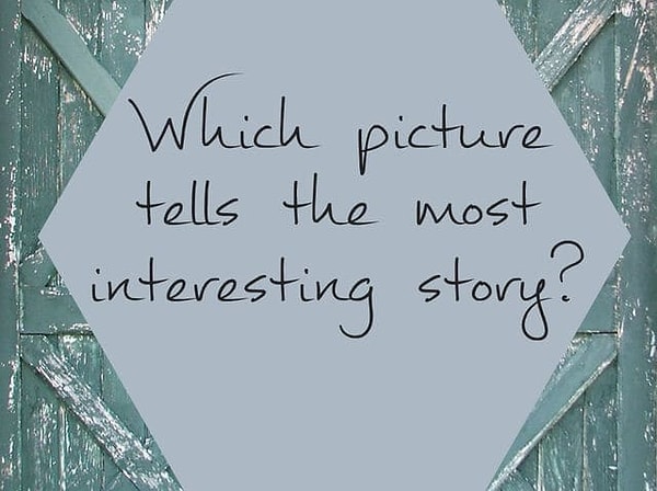 2. Которая из фотографий рассказывает вам наиболее интересную историю?
