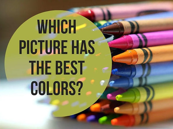 6. На какой картинке представлены самые красивые цвета?