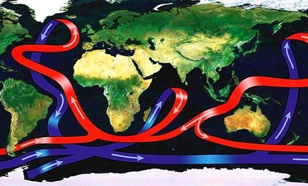 20. Küresel ısınma "Gulf Stream" gibi okyanus akıntılarını yavaşlatıyor.