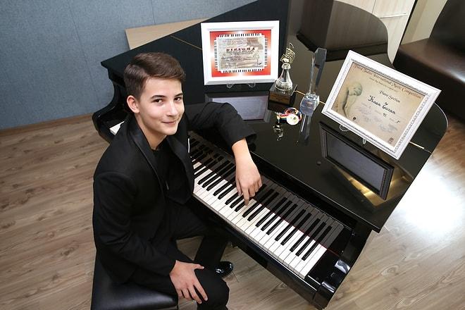 🎹 Hedefi Beyin Cerrahı Olmak: 13 Yaşındaki İzmirli Piyanist Kaan Turan Dünya Birincisi