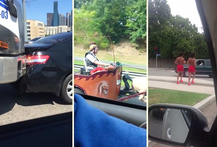 Araç Sürücülerinin Karşılaştığı Birbirinden İlginç 8 Durum