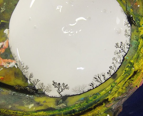 19. "Смесь двух красок образовала маленький лес"