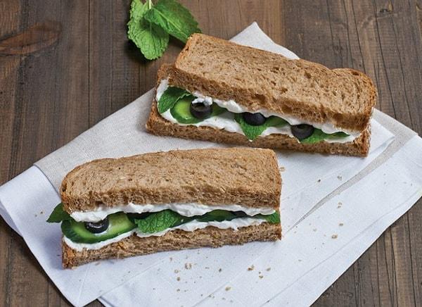 9. Labneh Sandwich