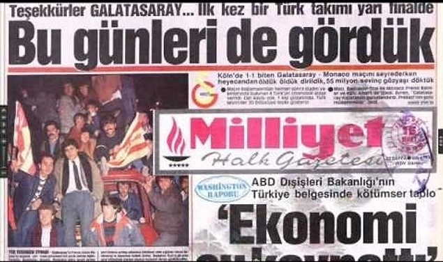 Şampiyon Kulüpler Kupası'nda yarı final oynayan ilk Türk takımı. (1988-89)