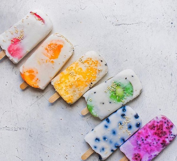 5. А это фруктовое мороженое на палочке. И да, оно тоже целиком и полностью растительного происхождения.