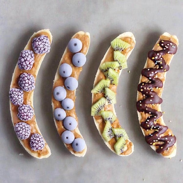 Банановые лодочки: