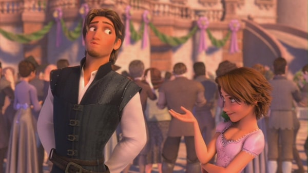 8. Правда или ложь: Флинн и Рапунцель появляются в "Холодном сердце".