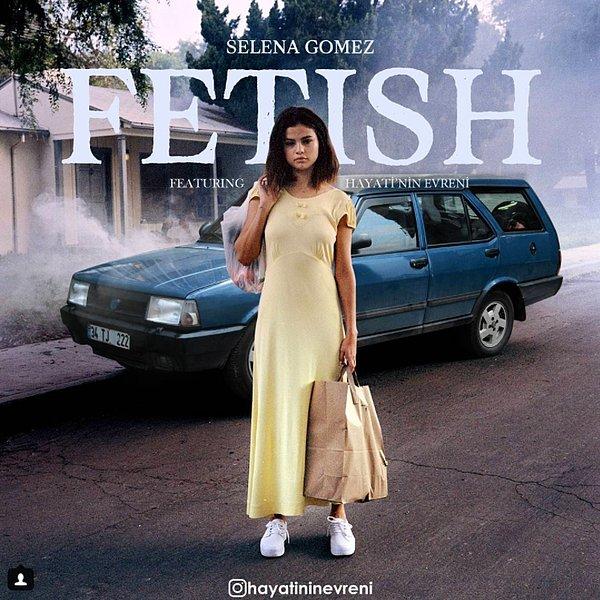 6. Selena Gomez - Fetish, yerli tanıtım kapağı.
