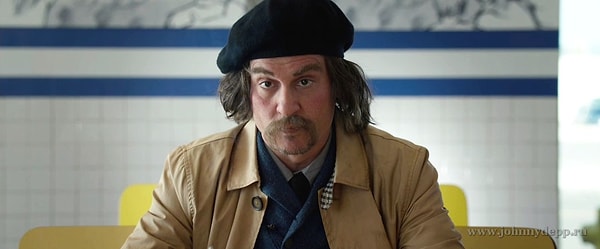 3. Джонни Депп в фильме "Бивень"