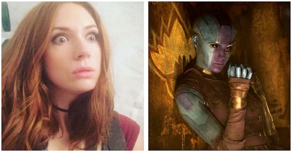 9. Карен Гиллан в фильме "Стражи Галактики"