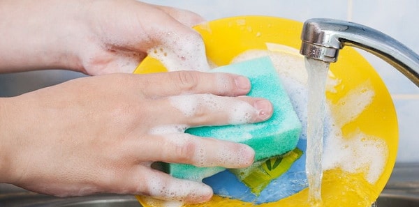 1. То самое приспособление, которое вы ежедневно используете для мытья посуды, содержит столько бактерий кишечной палочки, сколько нет, наверное, даже на сиденье для унитаза.