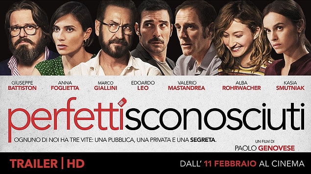 11. Perfetti sconosciuti (2016) | IMDb 7.8