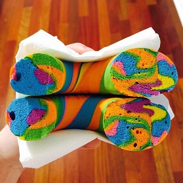 4. Как они смогли сделать такой идеальный радужный бейгл?