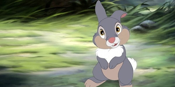 6. Топотун из "Бэмби" — дядя кролика Роджера