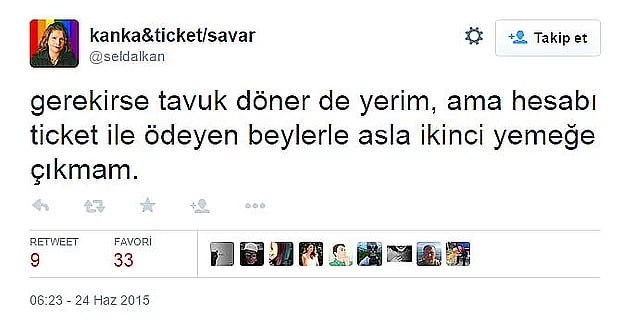 2. Peki ilk buluşmada hesabı kim öder?
