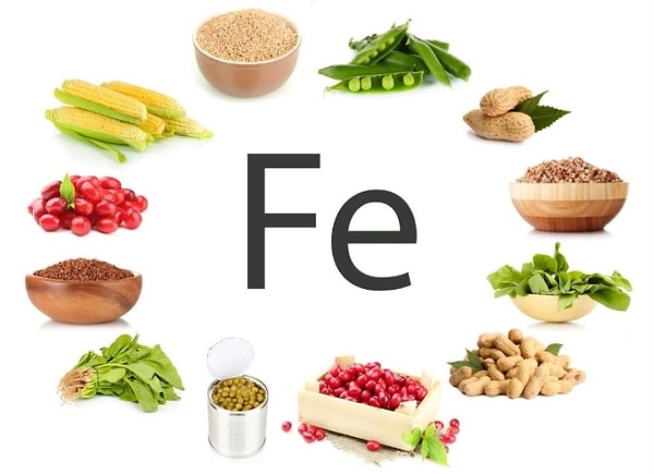 1. Железо и кальций