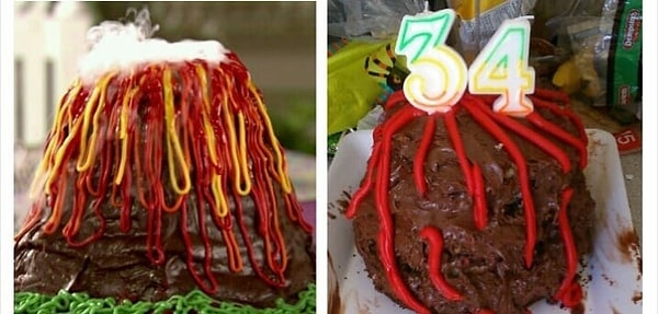 2. Торт "Вулкан", Ожидание-Реальность...