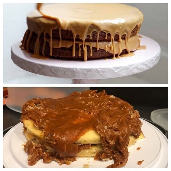 8. Карамельный пирог? Ну, не в этот раз...