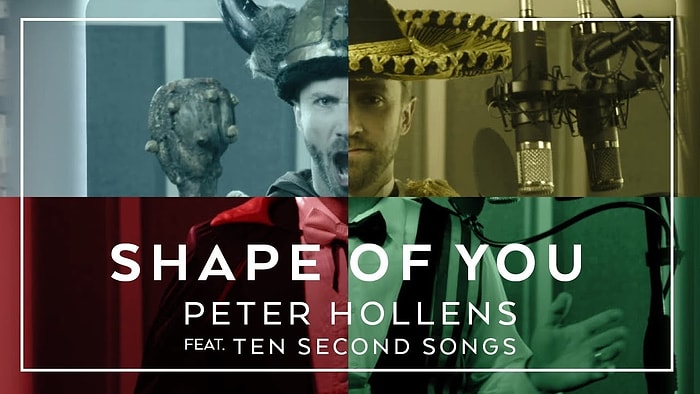 Ed Sheeran'ın Shape of You Şarkısına 2 Sanatçıdan 24 Farklı Tarzda Dokunuş