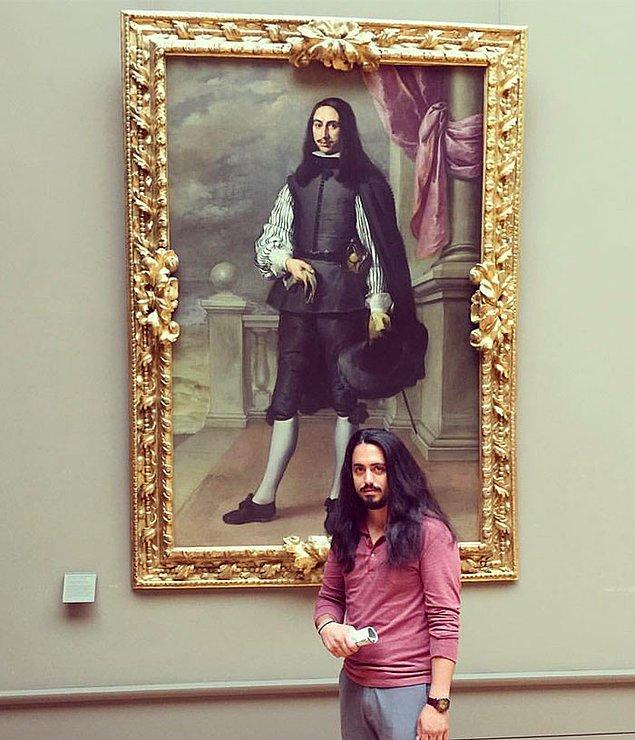 8. "Louvre'da görsel ikizimi buldum. Íñigo Melchor De Velasco"