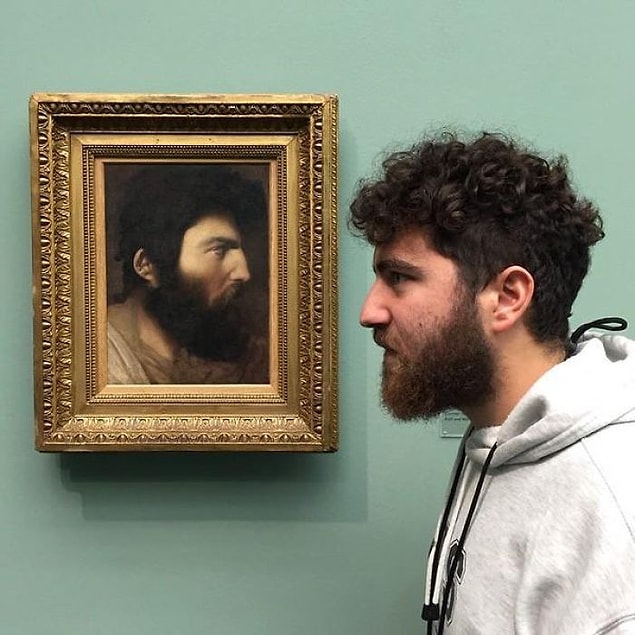 10. "Zürih'te bir sanat müzesinde 50 yıl önceki ikizimi buldum."