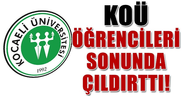 sadece kocaeli universitesi nde okuyanlarin bildigi 15 durum