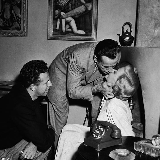 15. Oyuncu Gloria Grahame üst dudağını daha dolgun göstermek için iç tarafını pamuk ya da kağıtla doldururdu. 👄