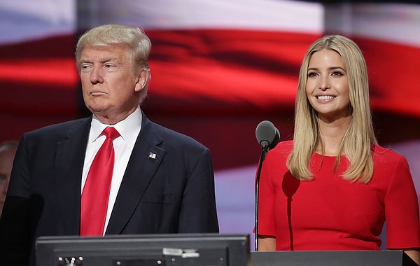 3. Дональд и Иванка Трамп