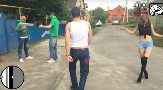 12 потрясающих пародий на игру Grand Theft Auto, снятых в российских реалиях