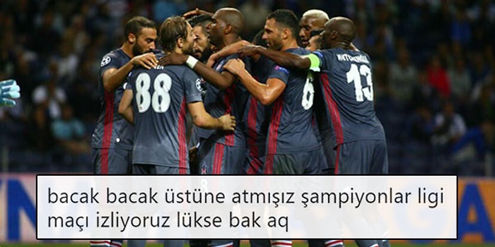 Porto'yu Yenip Şampiyonlar Ligi'ne İyi Bir Başlangıç Yapan Beşiktaş'la İlgili Atılan 21 Tweet