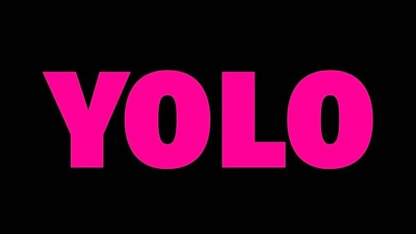 27. YOLO: "you only live once" или "живешь только раз"
