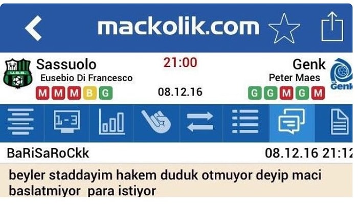 Maçkolik Forumda Yapılan, Bahisçilerin Yüzünü Güldürecek 20 Fantastik Yorum