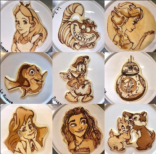 Бонус 1: Немного диснеевских блинчиков