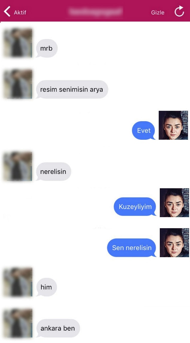 1. Önce tanıştılar